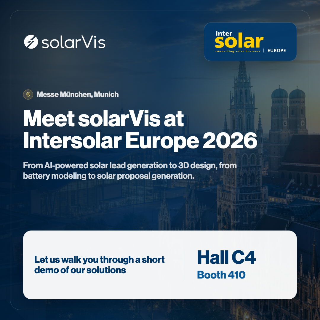 SolarVis at Intersolar Europe 2026