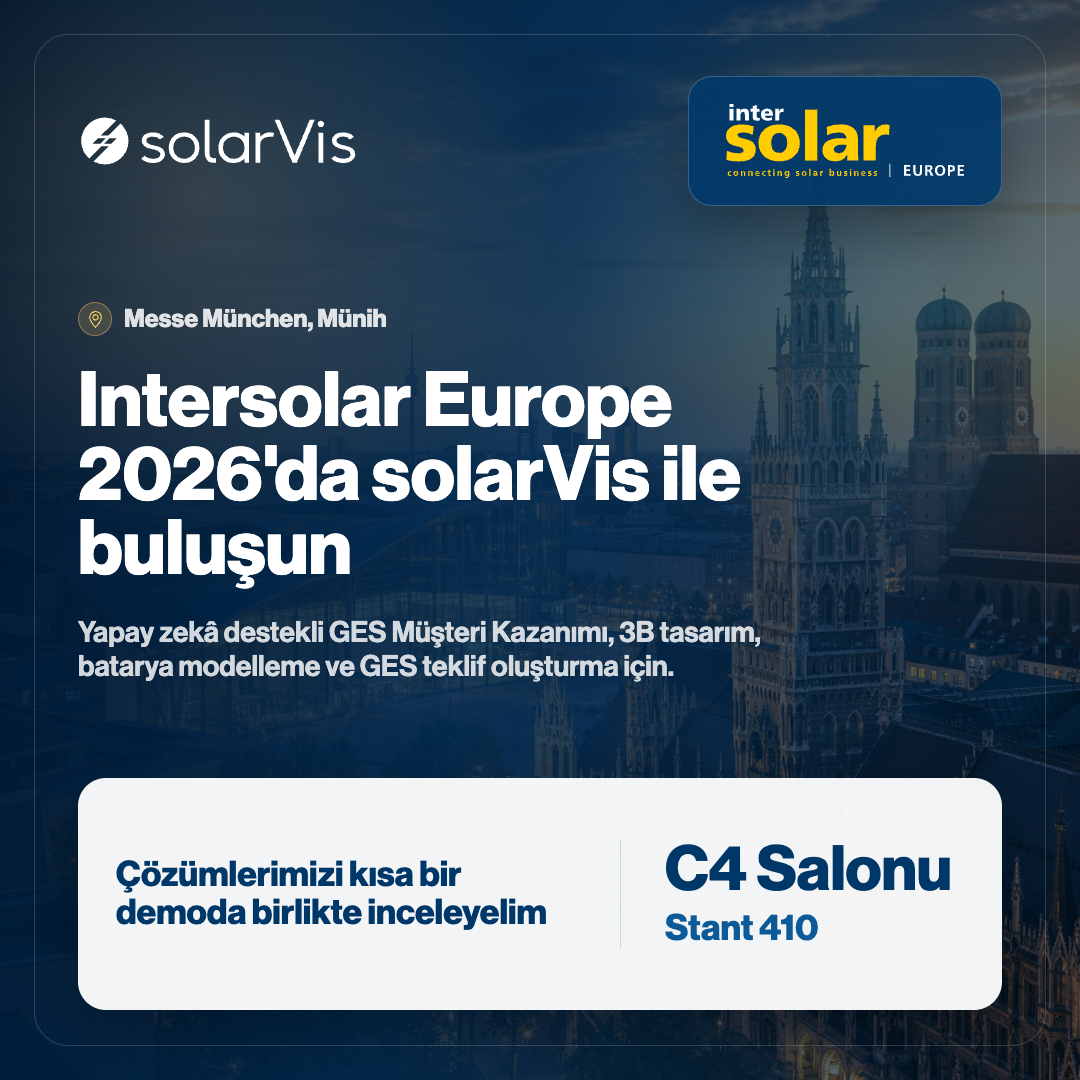 SolarVis Intersolar Europe 2026'da